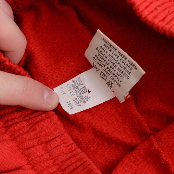 Vintage CHICAGO BULLS CHAMPIONSHIP SWEATPANTS 1992 - Picture 12 of 16